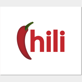 Chili fun creative logo design. Posters and Art